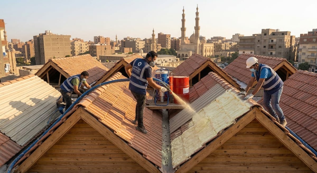 معالجة فواصل وتأسيس عزل كيميائي متقدم